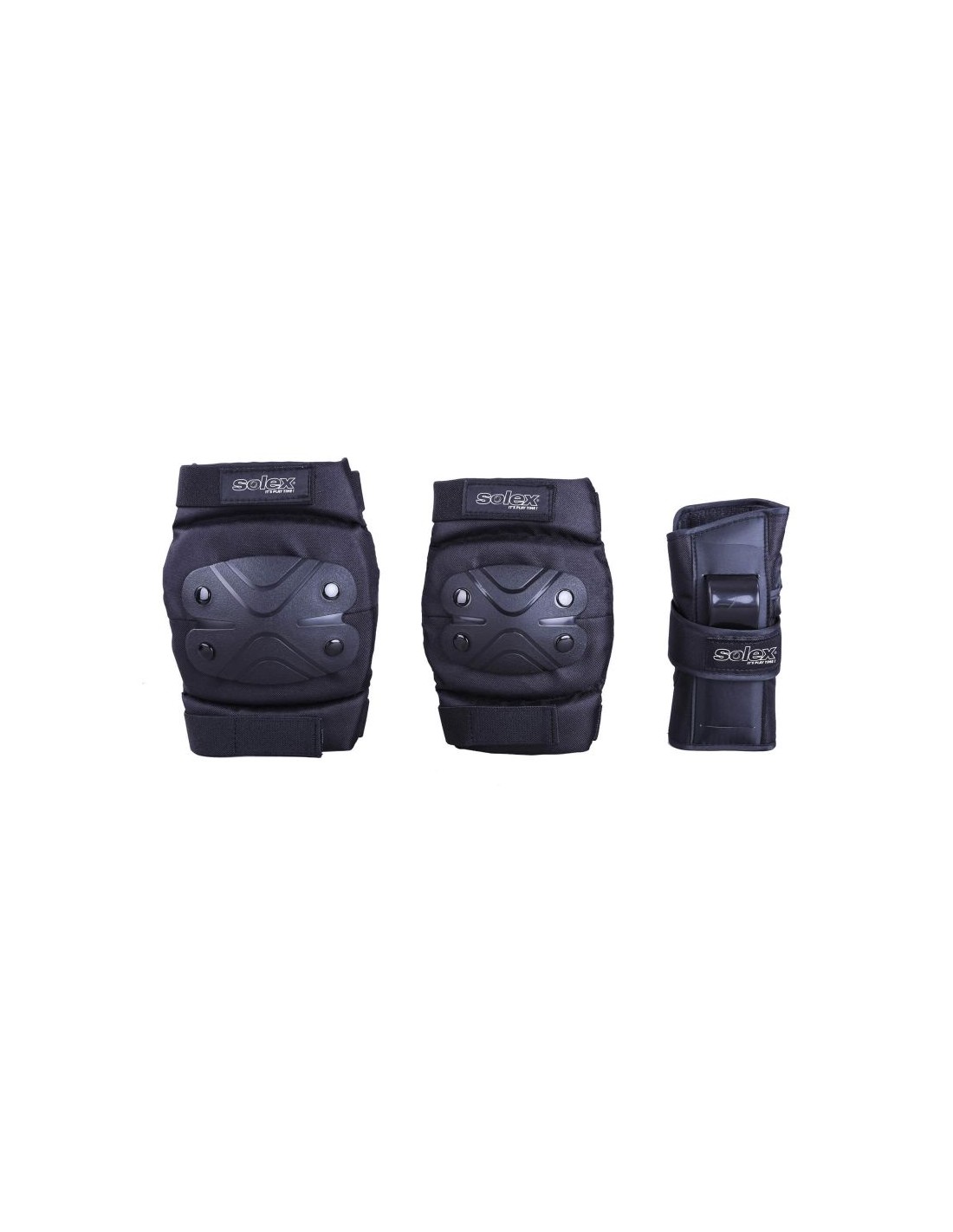 Solex Combo 30068XL Σετ Προστατευτικών για Rollers Μαύρο