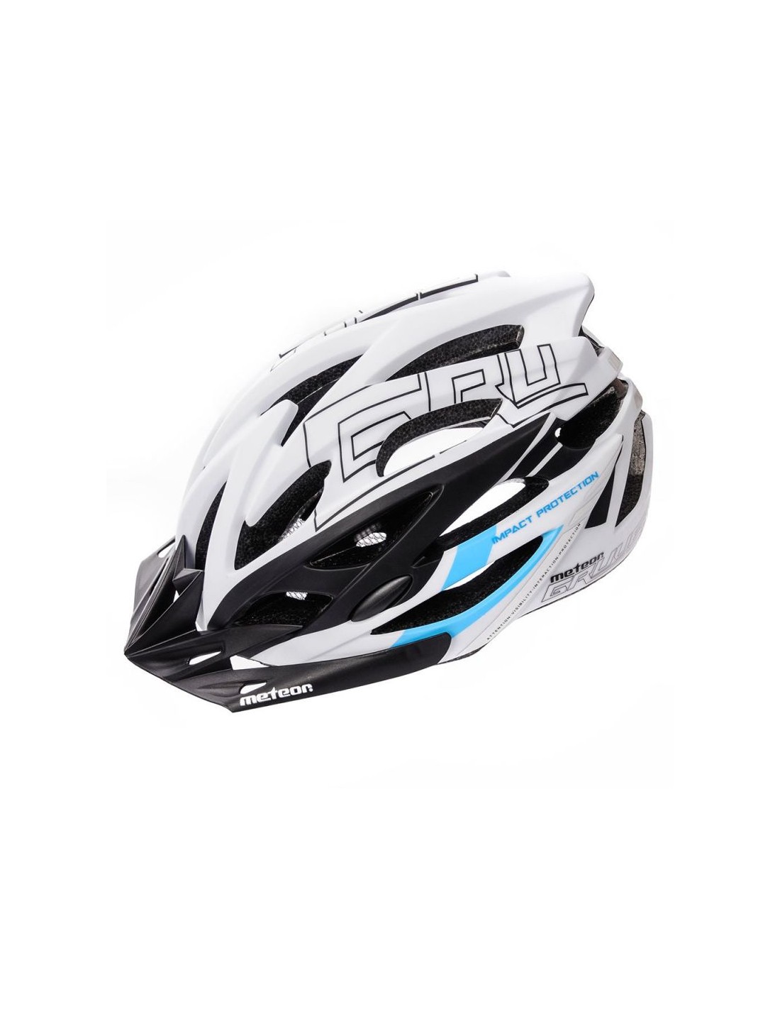 Meteor Meteor Gruver In-Mold Κράνος Ποδηλάτου Βουνού Λευκό