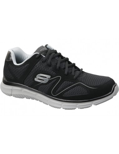 Skechers Satisfaction 58350-BKGY Ανδρικά > Παπούτσια > Παπούτσια Μόδας > Sneakers