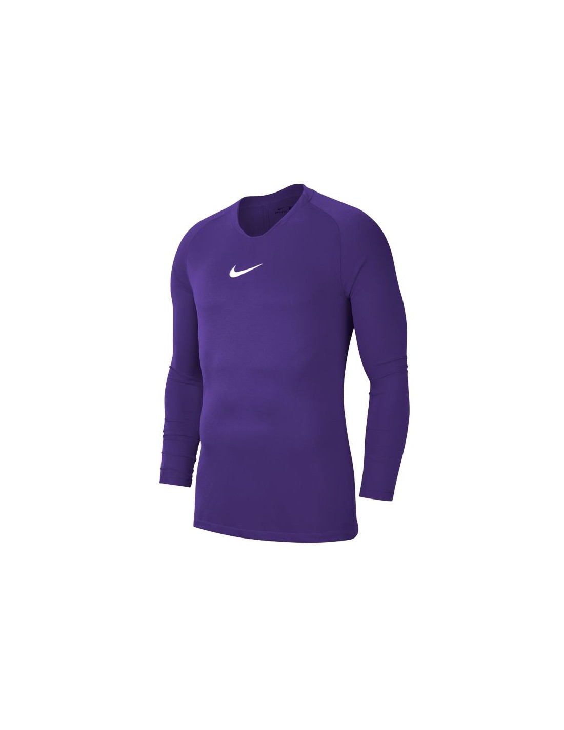 Nike First Layer Ανδρική Μπλούζα Dri-Fit Μακρυμάνικη Μωβ AV2609-547