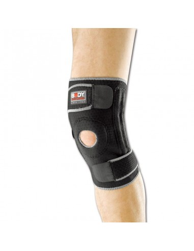 Body Sculpture Knee Stabilizer Επιγονατίδα με Οπή σε Μαύρο χρώμα