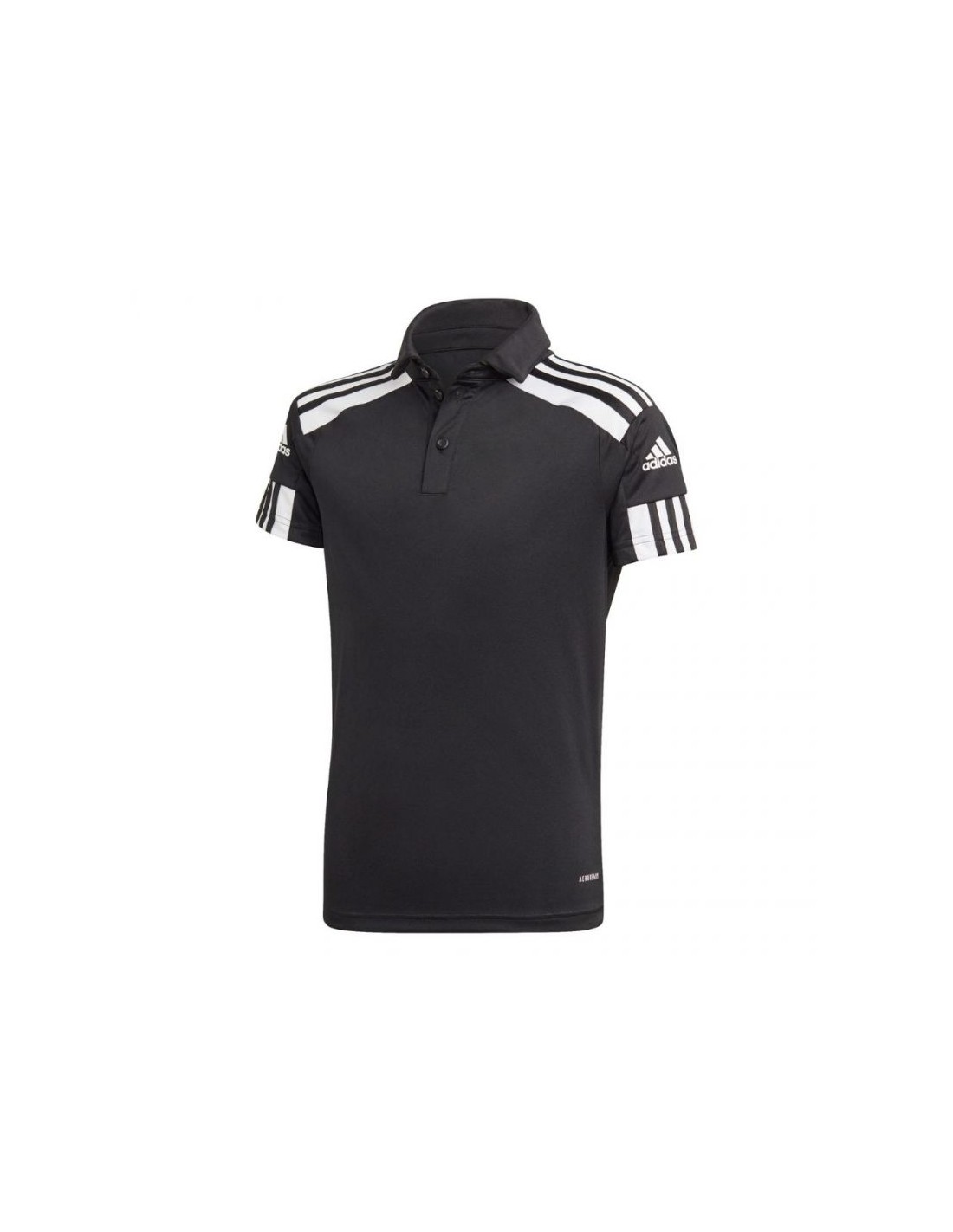 Adidas Παιδικό Καλοκαιρινό Polo Κοντομάνικο Μαύρο Squadra 21 GK9558