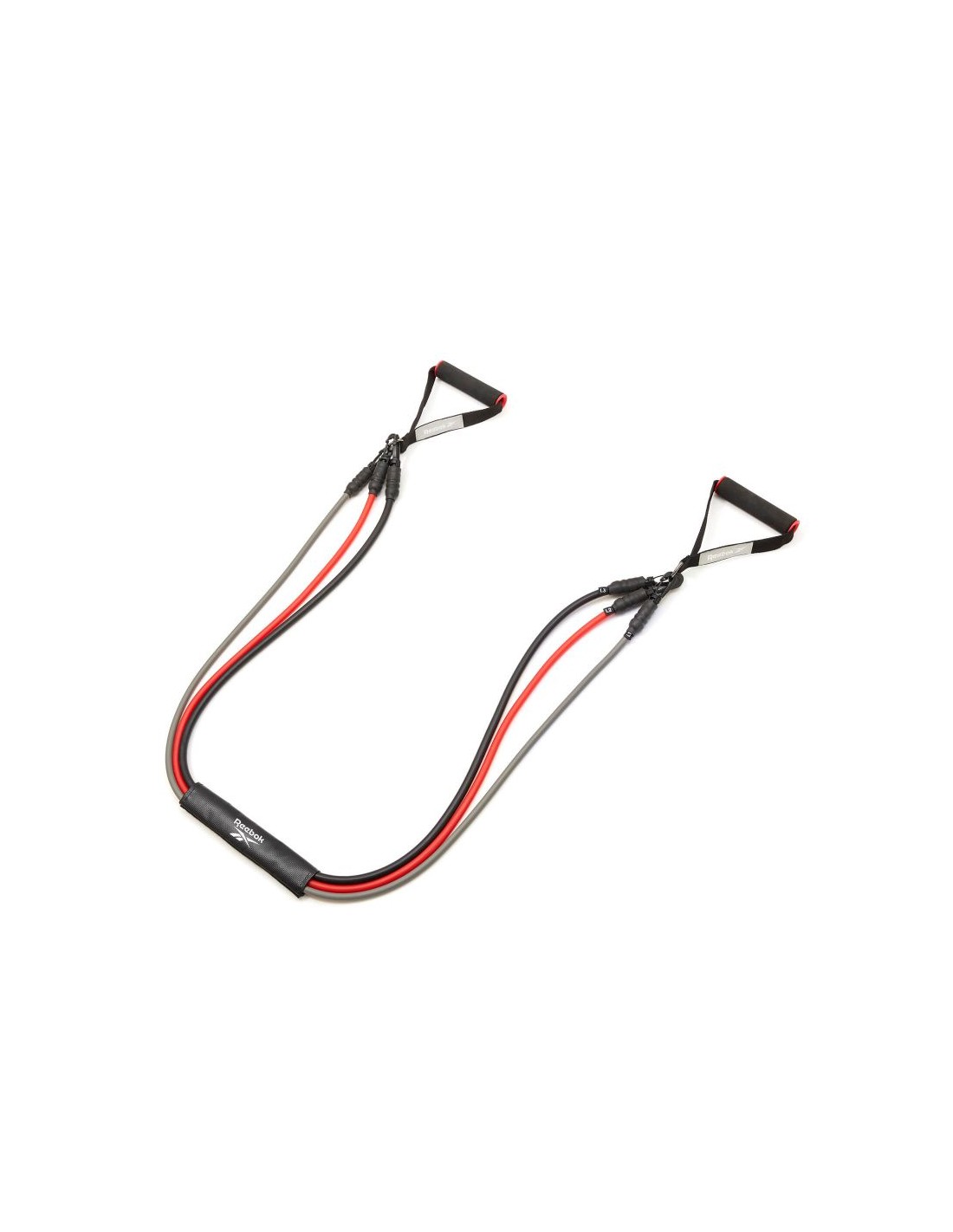 Reebok Reebok RATB-30034 Σωληνωτά Λάστιχα Γυμναστικής με Λαβές Σετ 3τμχ Πολύχρωμα