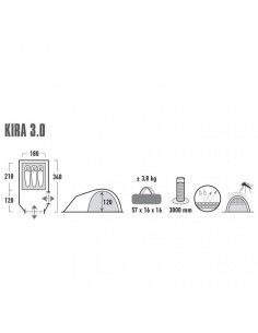 Tent High Peak Kira 3 10370 2