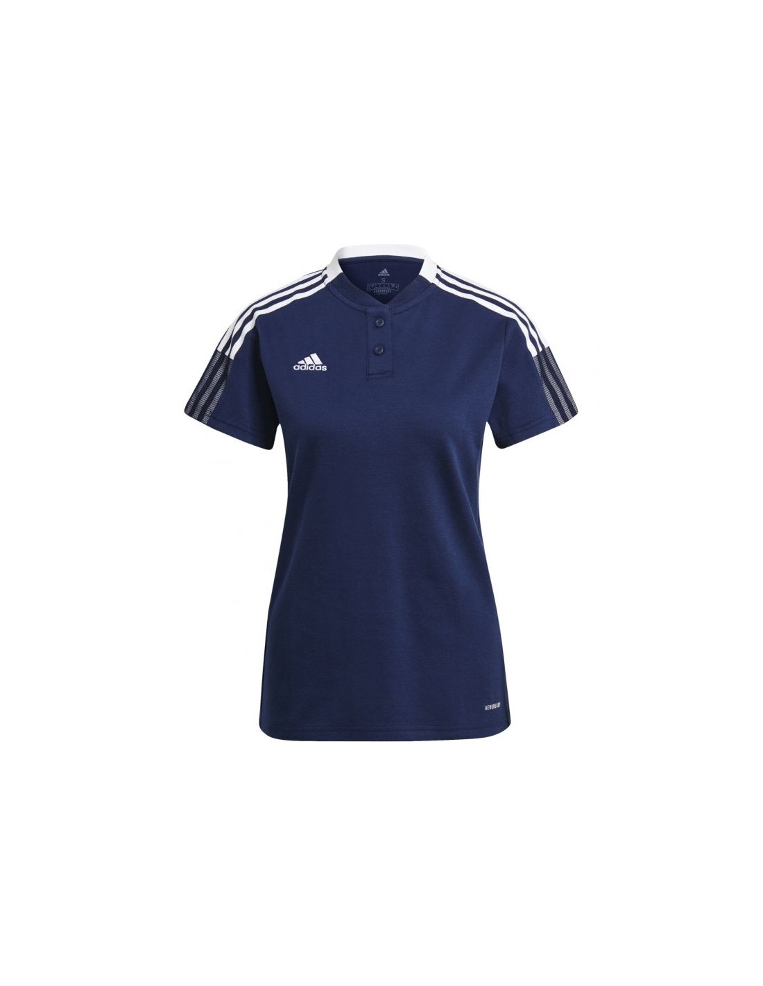 Adidas Tiro 21 Ανδρική Μπλούζα Polo Κοντομάνικη Navy Μπλε GK9674