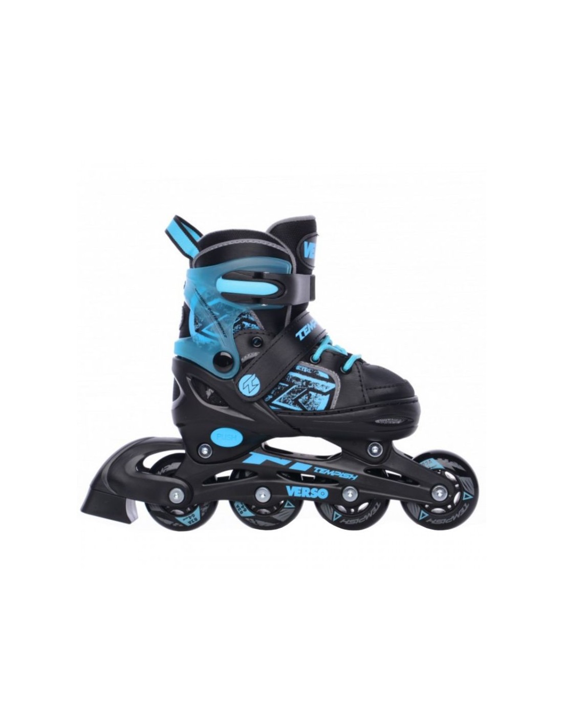 Tempish Verso Triple II 1000004917 Inline Αυξομειούμενα Rollers Μαύρα Παιδικά