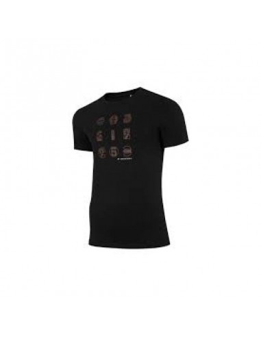 T-shirt 4F M H4Z21-TSM018 Black