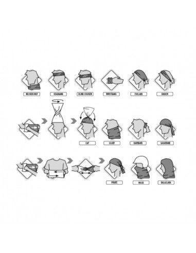 Buff Original Ecostretch Tube Scarf 1178187791000