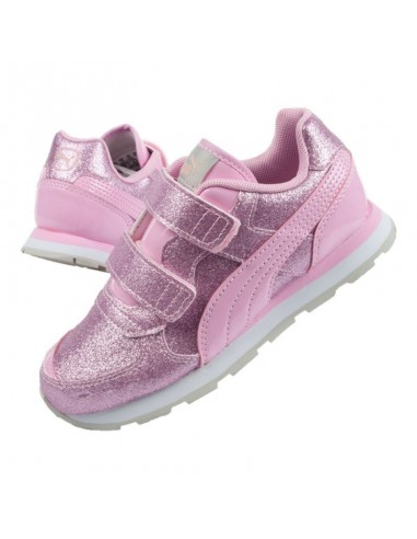Puma Παιδικά Sneakers Vista Glitz με Σκρατς για Κορίτσι Ροζ 369721-11