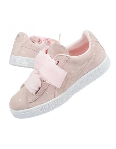 Puma Παιδικό Sneaker Suede Heart Valentine PS Ροζ 365136-03