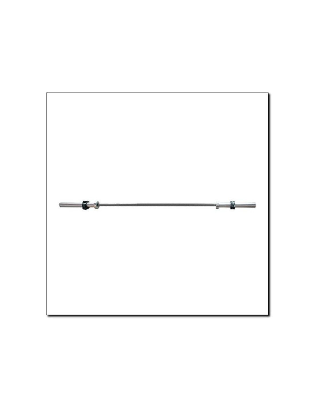 HMS HMS GO320 Ίσια Μπάρα Ολυμπιακού Τύπου Φ50 16kg Μήκους 183cm με Κολάρα Ασφαλείας