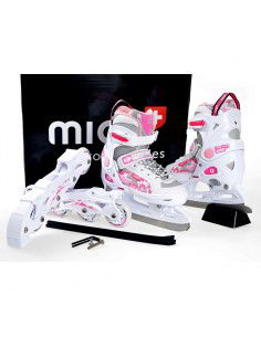Roller skates Mico Princes 2in1 PW-126B-8 2