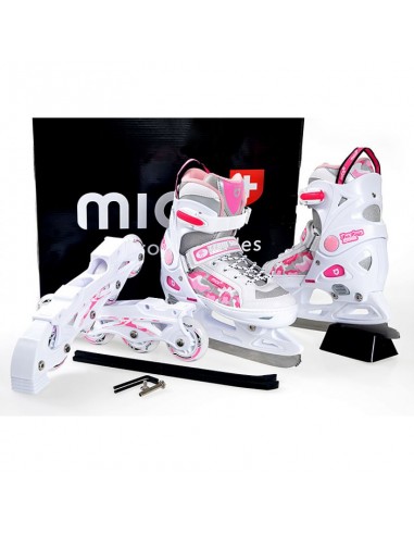 Roller skates Mico Princes 2in1 PW-126B-8