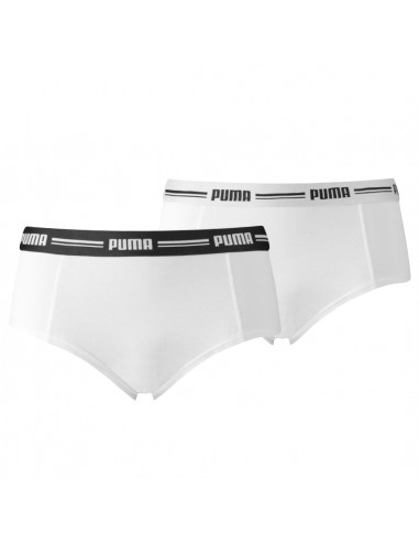 Puma Γυναικεία Boxer 2Pack Λευκά 603033001317