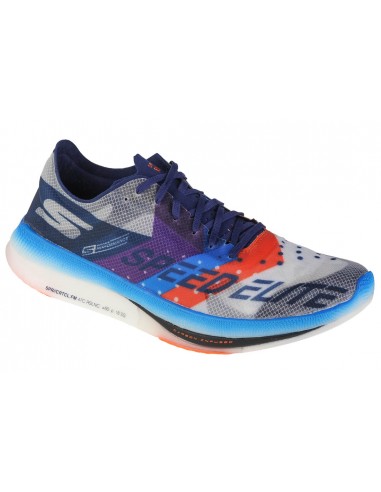 Skechers Speed Elite Hyper 55221-WMLT Ανδρικά Αθλητικά Παπούτσια Running Μπλε Ανδρικά > Παπούτσια > Παπούτσια Αθλητικά > Τρέξιμο / Προπόνησης