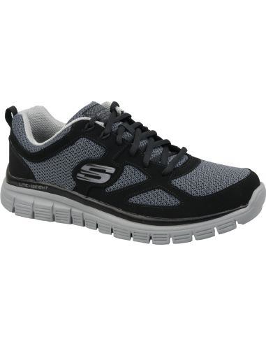 Skechers Burns Agoura 52635-BKGY Ανδρικά Αθλητικά Παπούτσια Running Γκρι Ανδρικά > Παπούτσια > Παπούτσια Μόδας > Sneakers