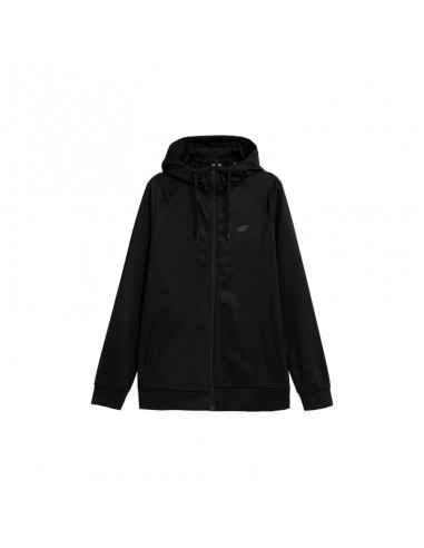 4F M NOSH4-BLMF350 black sweatshirt