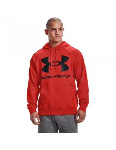 Under armor on sale big logo hoodie