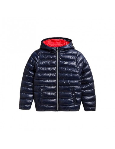 Jacket 4F Junior HJZ21-JKUDP001 navy blue