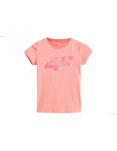 T-shirt 4F Junior HJZ21-JTSD009A pink