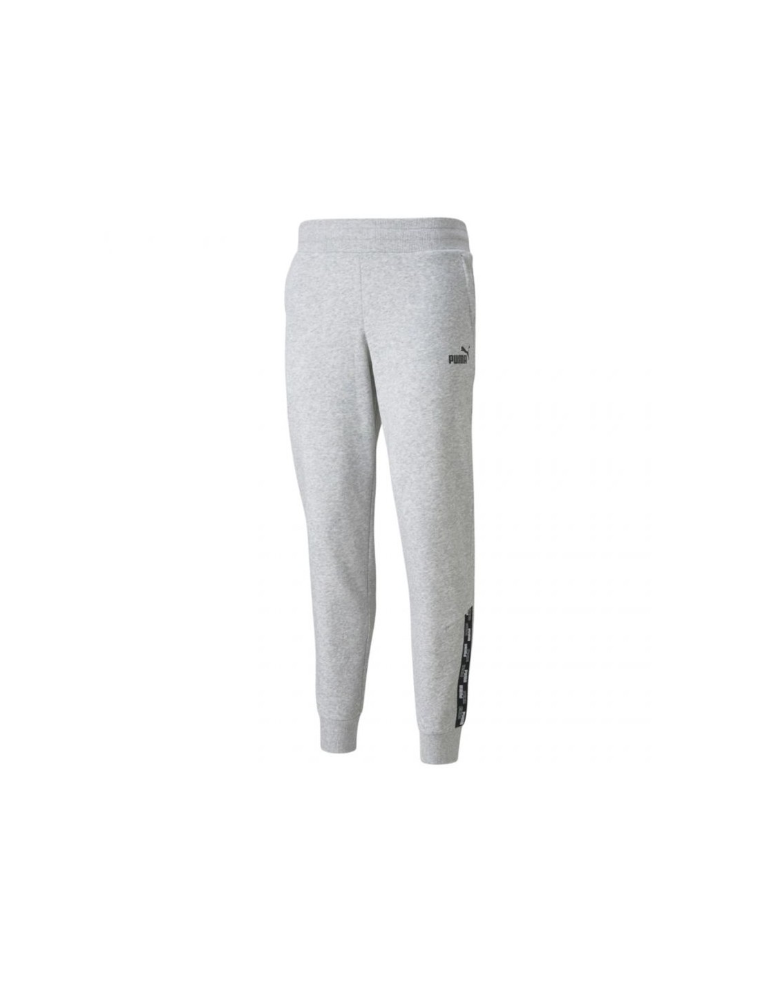 Puma Παντελόνι Γυναικείας Φόρμας με Λάστιχο Γκρι 589546-04