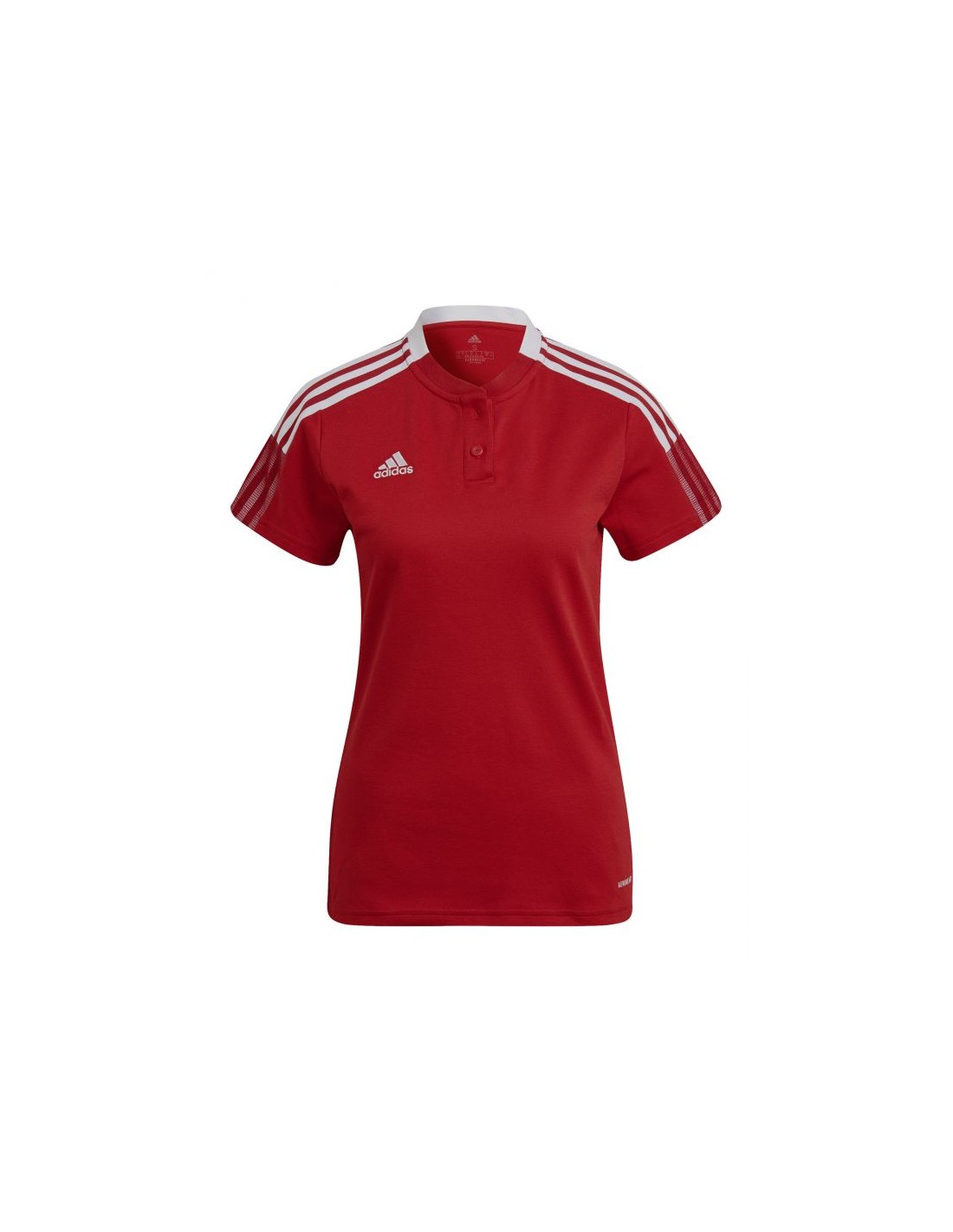 adidas performance Adidas Tiro 21 Polo Γυναικείο Αθλητικό T-shirt Κόκκινο GM7350