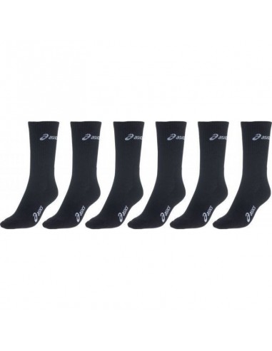 ASICS 321749-0900 Αθλητικές Κάλτσες Μαύρες 6 Ζεύγη
