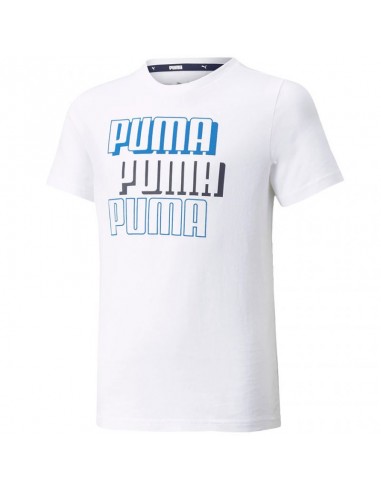 Puma Παιδικό T-shirt Λευκό 589257-02