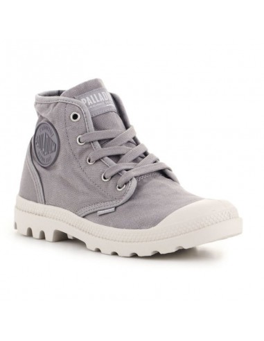 Palladium US Pampa Hi F W 92352-071-M Gray Flannel shoes Γυναικεία > Παπούτσια > Παπούτσια Μόδας > Μπότες / Μποτάκια
