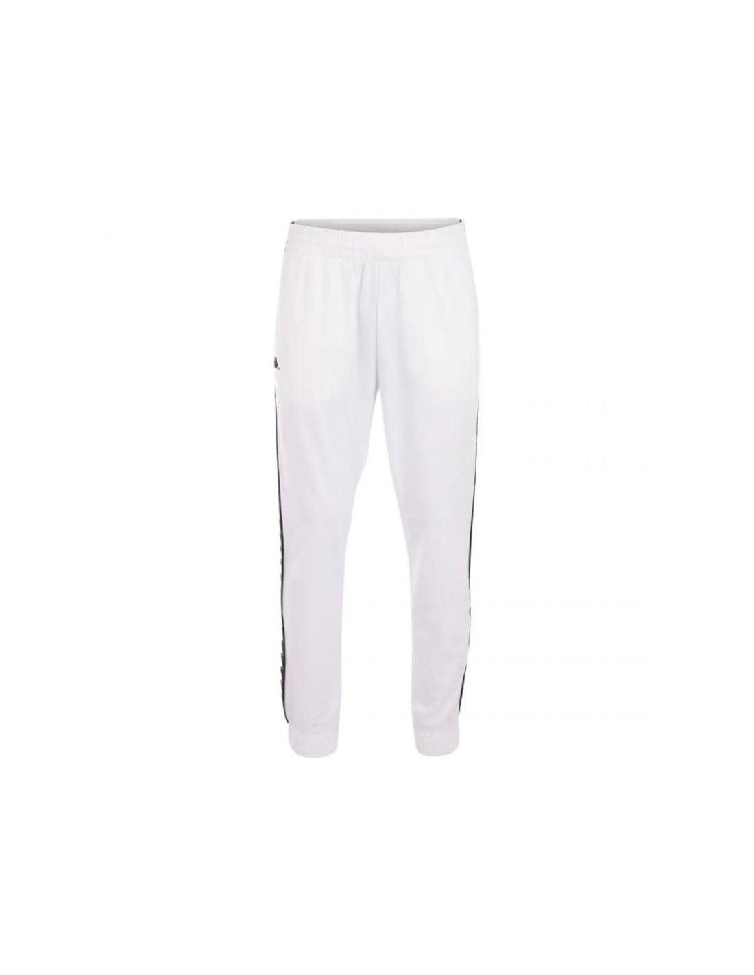 Kappa Παντελόνι Φόρμας με Λάστιχο Λευκό 31001311-0601