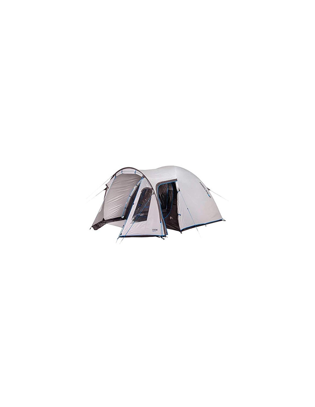 High Peak High Peak Tessin 5.0 Σκηνή Camping Τούνελ Γκρι με Διπλό Πανί 4 Εποχών για 5 Άτομα 300x220x190εκ. 10228