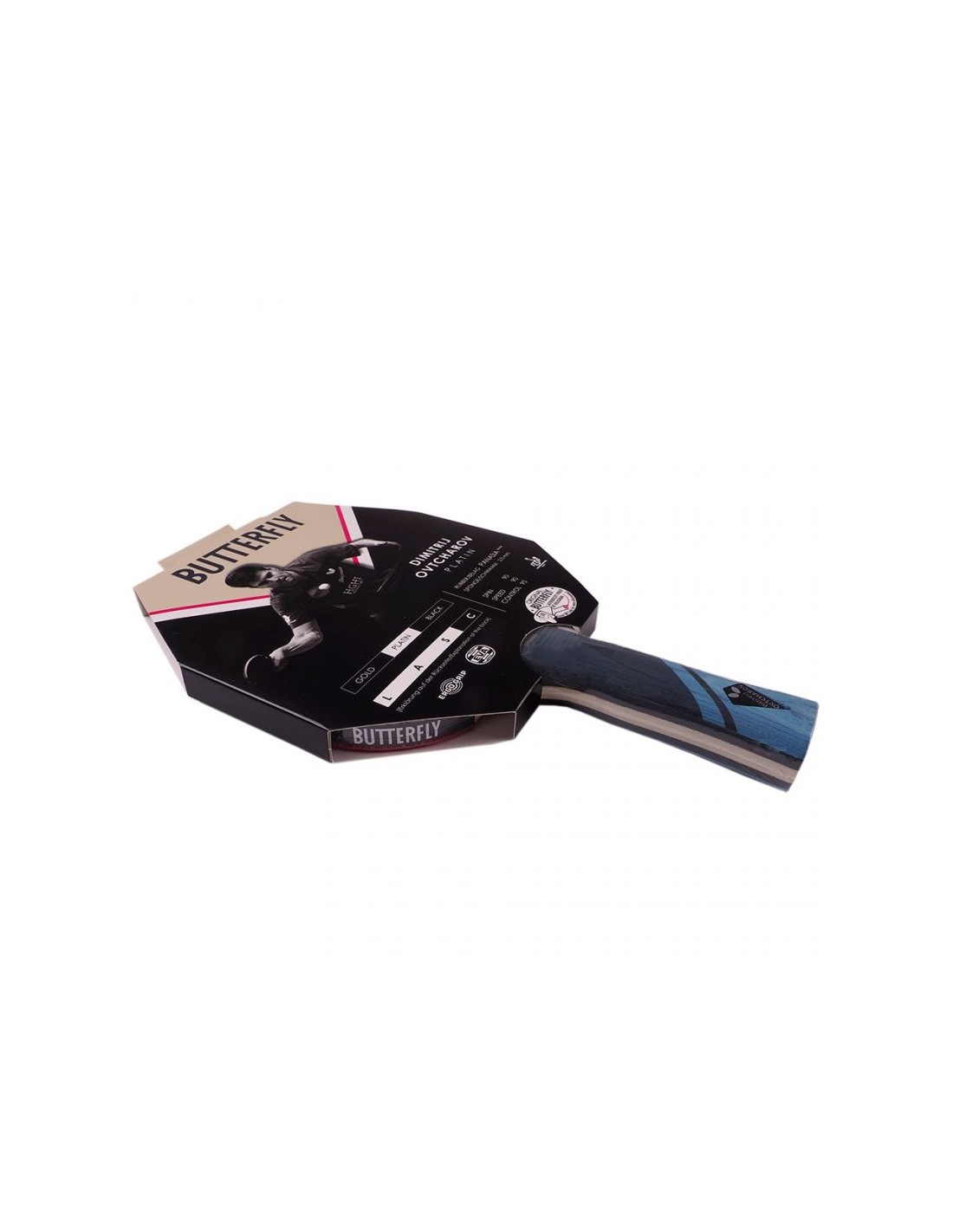 Butterfly Dimitrij Ovtcharov Platin 97172 Ρακέτα Ping Pong για Προχωρημένους Παίκτες