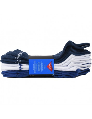 Skechers Boys 6pk Non Terry Low Cut S115057-BLU