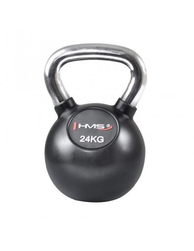 Kettlebell cast iron handle chrome HMS KGC24