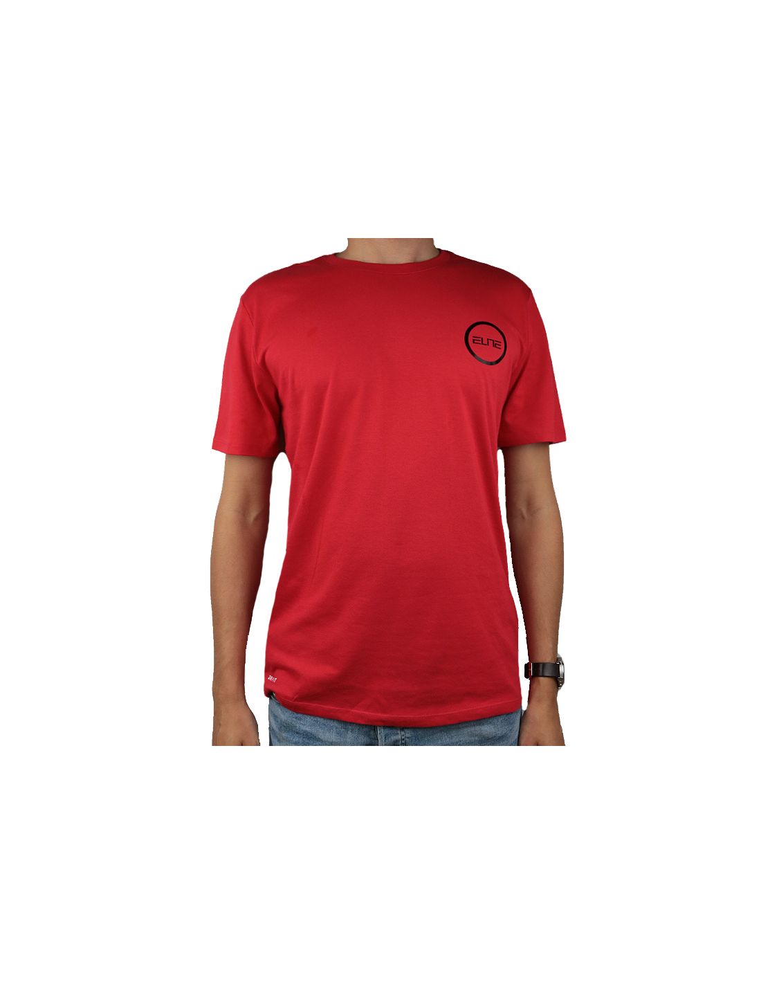 Nike Dry Elite Ανδρικό T-shirt Dri-Fit Κόκκινο με Λογότυπο 902183-657