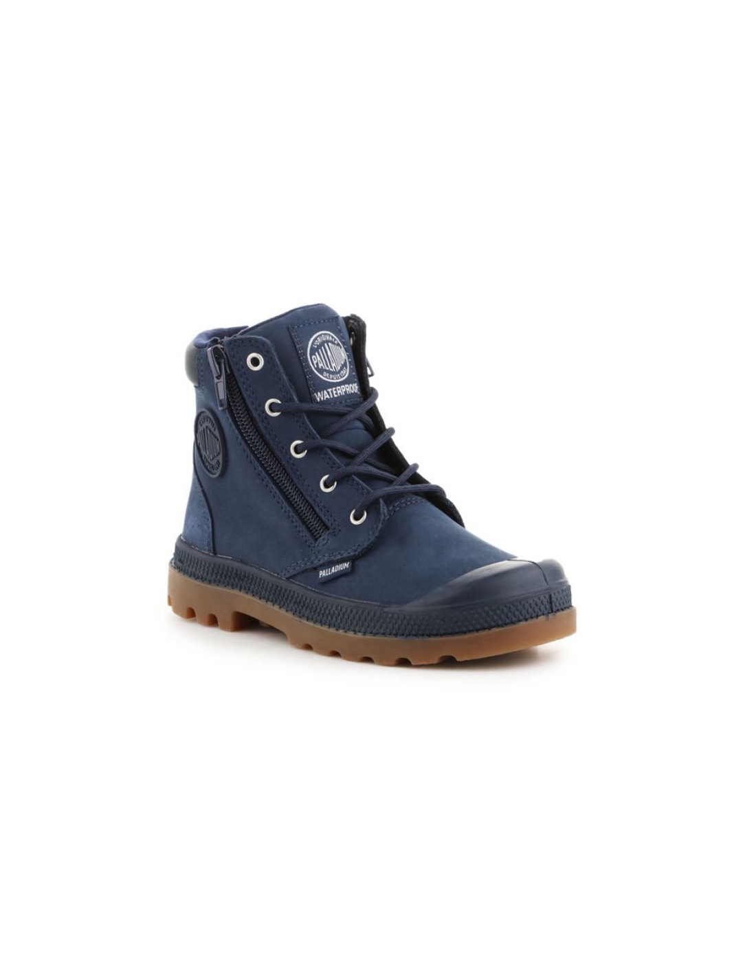 Palladium Pampa Παιδικά Μποτάκια Καφέ 53476-216-M
