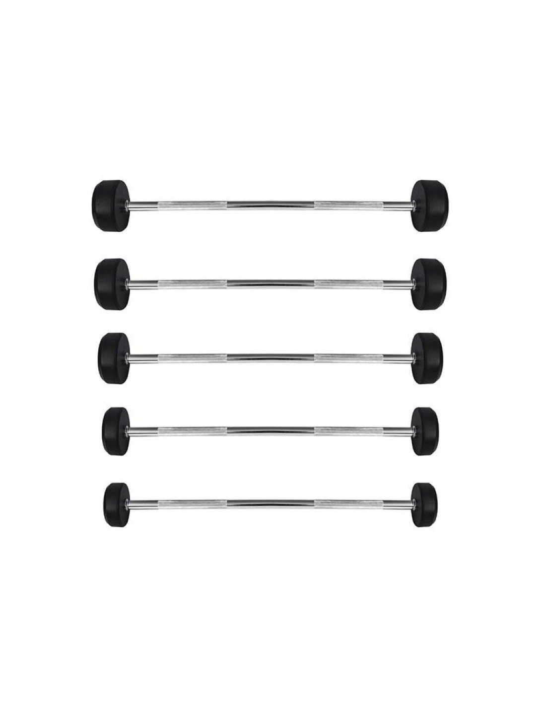 HMS HMS GSG-40 Ίσια Μπάρα Φ28mm Σταθερού Βάρους 40kg Μήκους 100cm