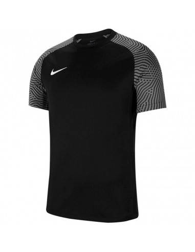 Nike Strike II Αθλητικό Ανδρικό T-shirt Dri-Fit Μαύρο με Λογότυπο CW3544-010