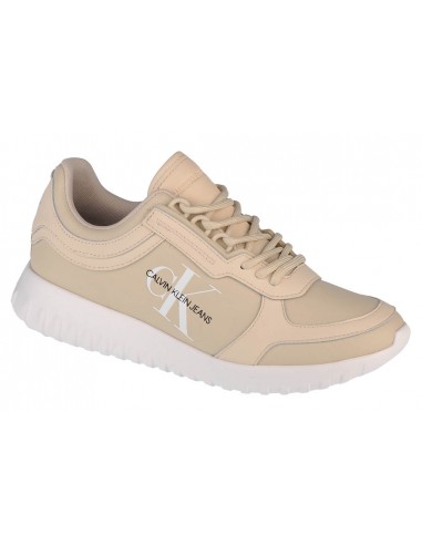 Calvin Klein Runner Γυναικεία Sneakers Μπεζ YW0YW00375-AEO