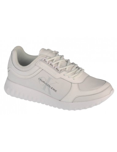 Calvin Klein Runner Laceup Î“Ï…Î½Î±Î¹ÎºÎµÎ¯Î± Sneakers Î›ÎµÏ…ÎºÎ¬ YW0YW00375-0K4