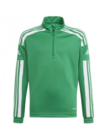 Adidas Παιδική Χειμερινή Μπλούζα Μακρυμάνικη Πράσινη Squadra 21 GP6471
