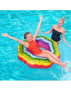 Bestway Rainbow 115cm 36163 7463 swimming wheel 2