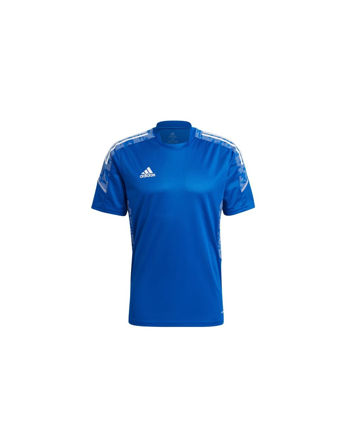 Adidas Condivo 21 Αθλητικό Ανδρικό T-shirt Μπλε με Λογότυπο GH7165