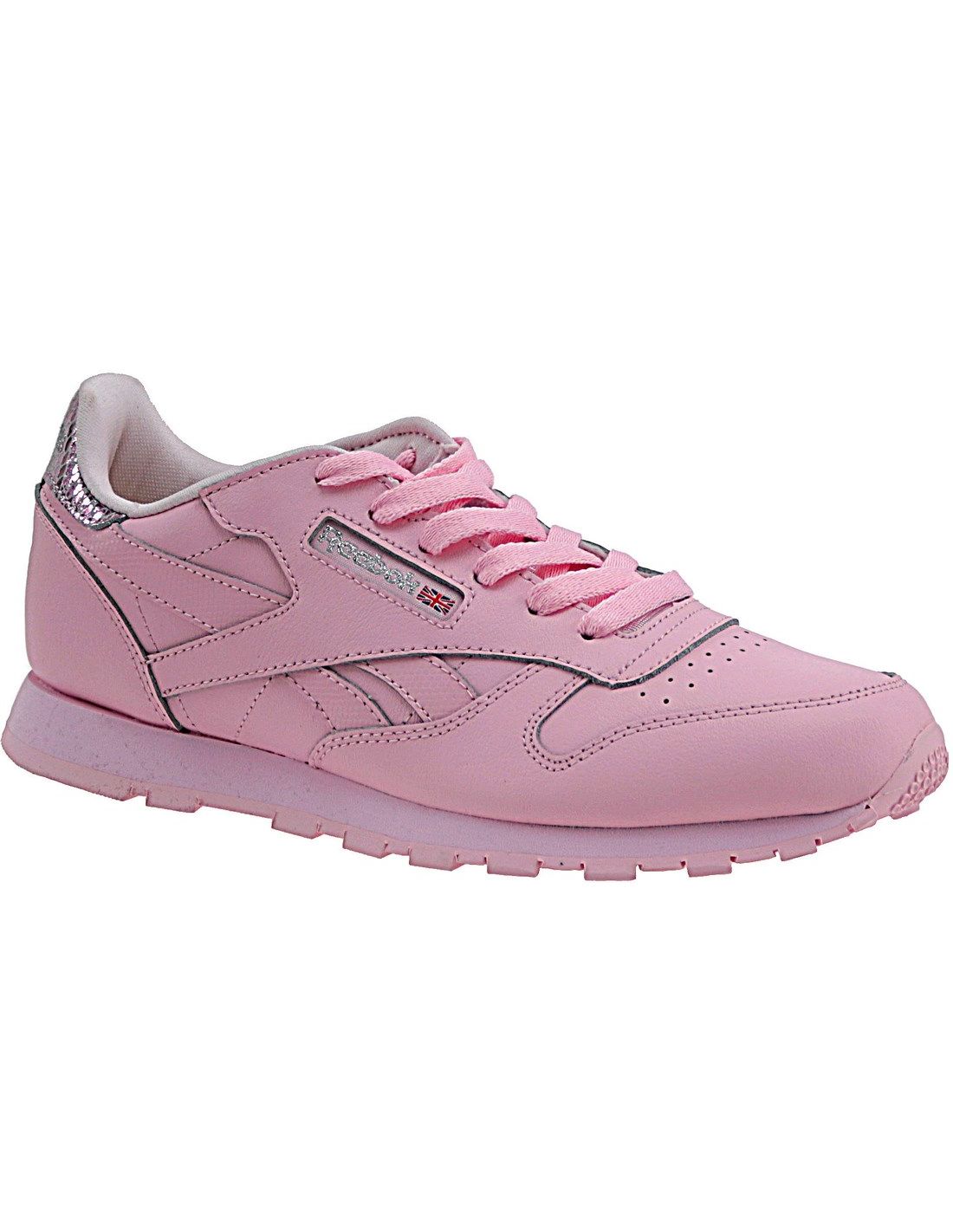 Reebok Παιδικό Sneaker Leather Metallic για Κορίτσι Ροζ BD5898