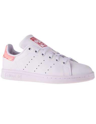 Adidas Παιδικά Sneakers Stan Smith Cloud White / Cloud White / Power Pink FV7405