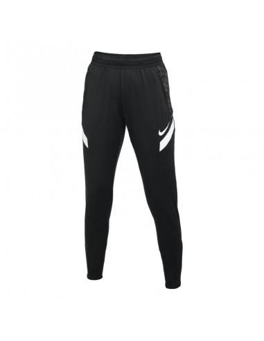 Nike Dri-Fit Strike Ψηλόμεσο Παντελόνι Γυναικείας Φόρμας με Λάστιχο Μαύρο CW6093-010