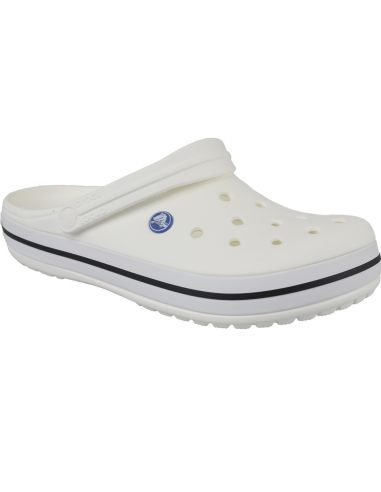 Crocs Crocband Ανδρικά Παπούτσια Θαλάσσης Λευκά 11016-100