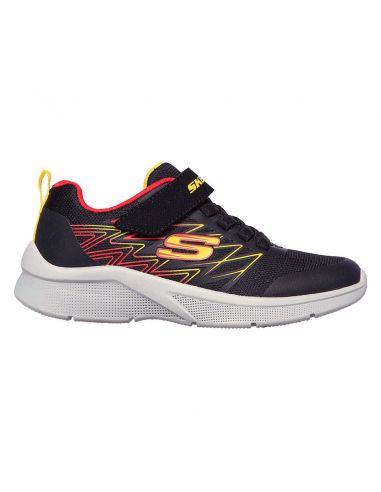Skechers Αθλητικά Παιδικά Παπούτσια Running Texlor Μαύρα 403770L-BKRD