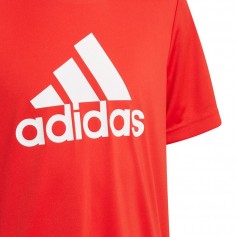 Adidas Designed To Move Big Logo Tee Jr GN1477