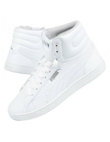 Puma Παιδικό Sneaker High Vikky Λευκό 370619-04 Παιδικά > Παπούτσια > Μποτάκια
